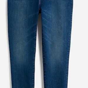 Madewell curvy high-rise skinny jeans.